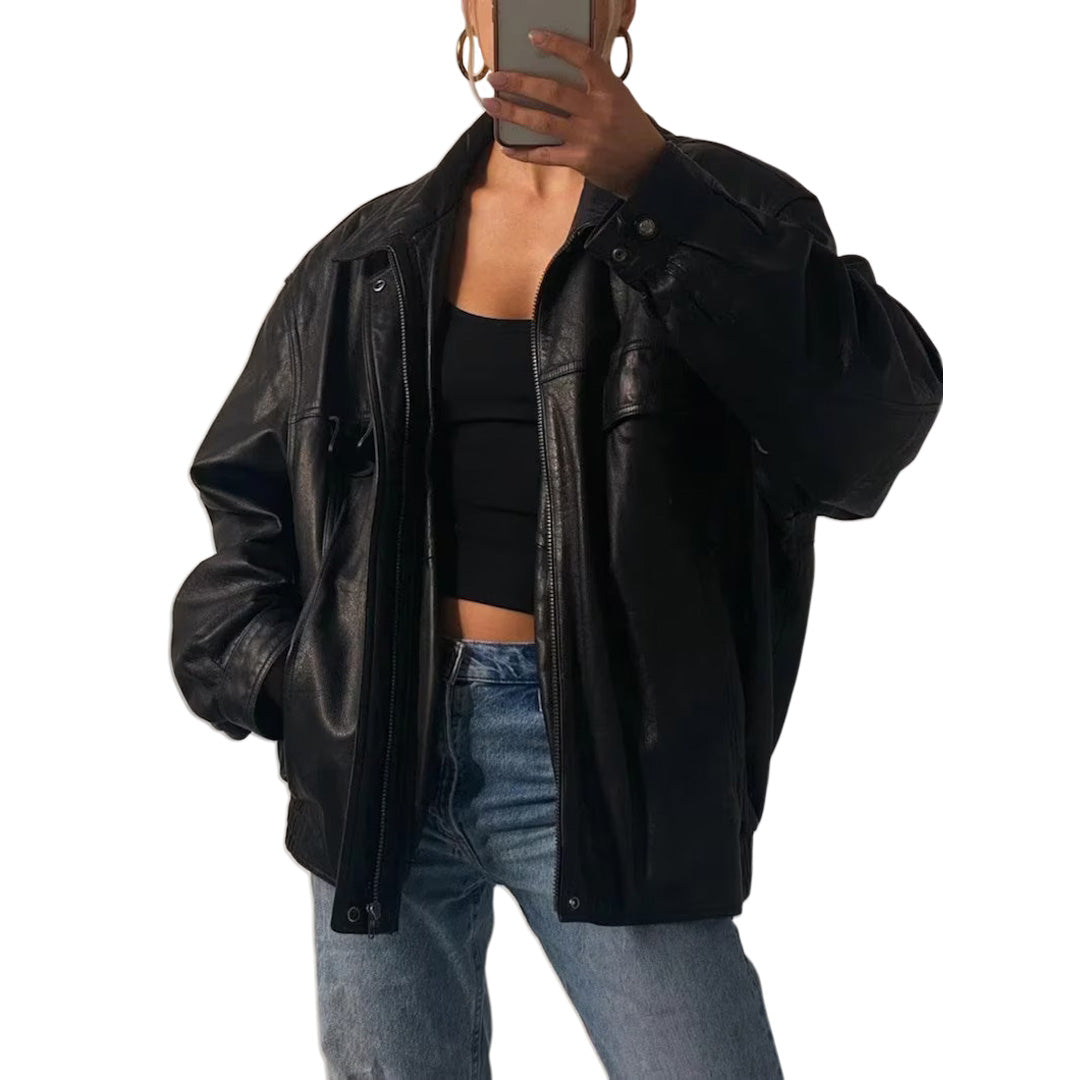 90s Style Womens Oversized Jacket