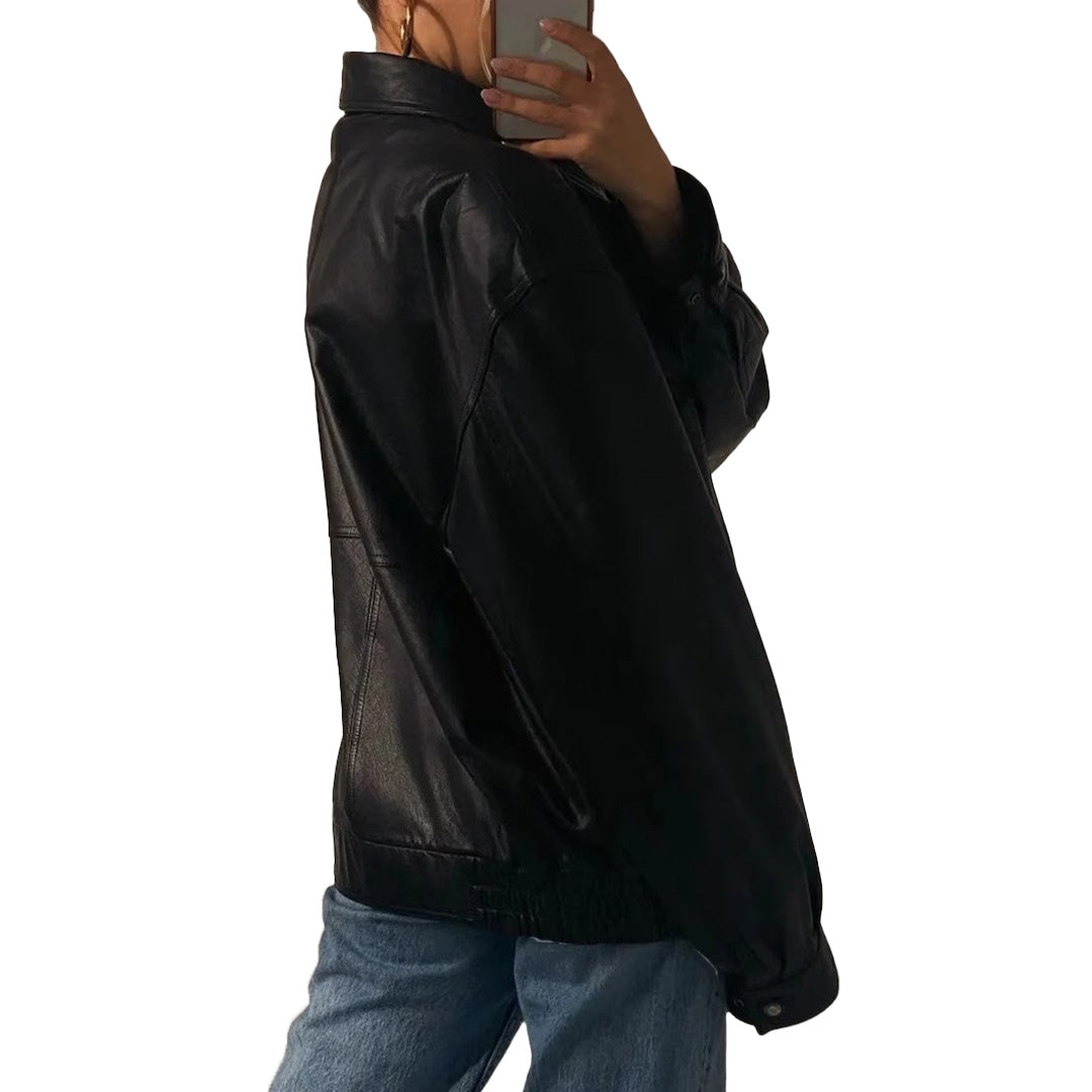 90s Style Womens Oversized Jacket