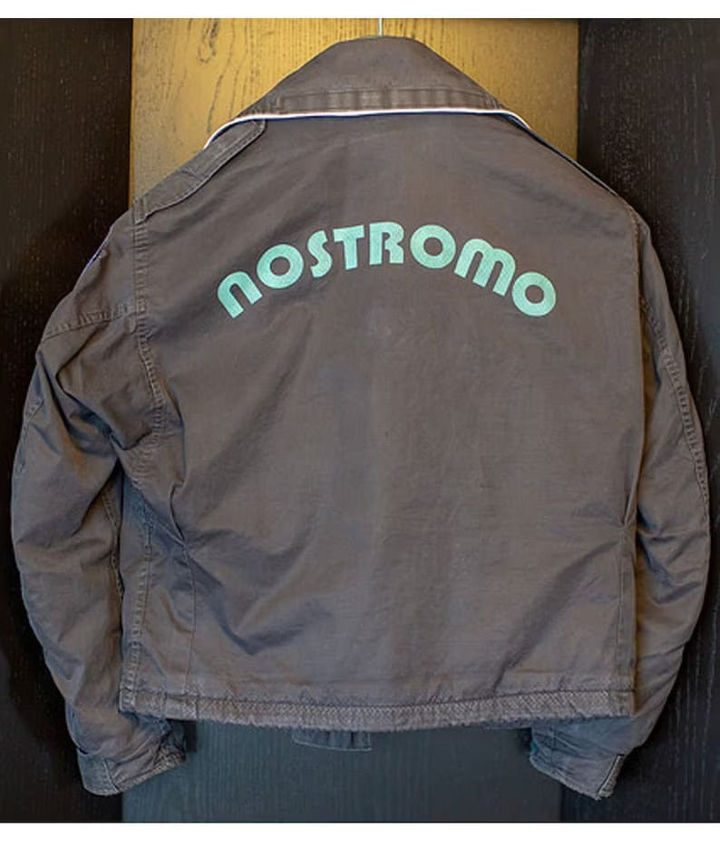 Harry Dean Stanton Alien Nostromo Crew Jacket, Brett Alien Nostromo Crew Grey Jacket | Unisex Cotton Jacket