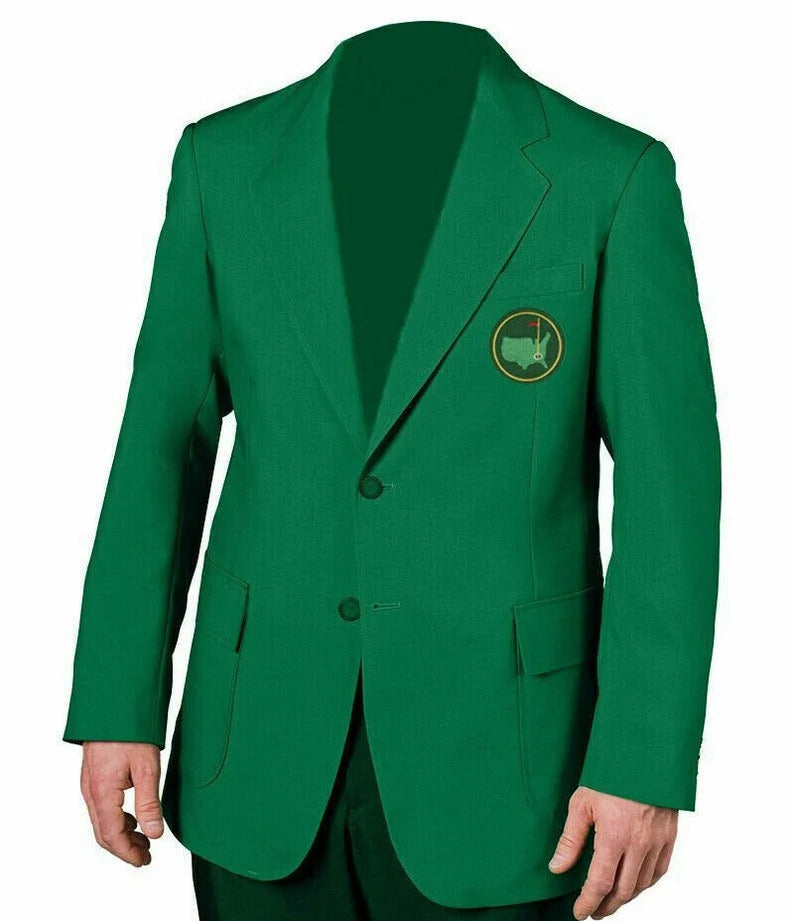 Mens Masters Green Jacket Golf Tournament Green Blazer Coat Jacket Green Blazer, Mens Masters Blazer Jacket, Golf Tournament Coat Blazer