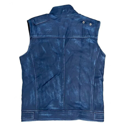 Handmade Cal Kestis Star Wars Jedi Survivor Distressed Leather Vest Jacket Cosplay Costume