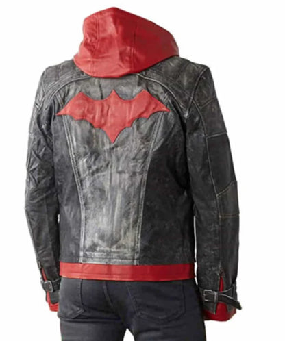 Arkham Knight Jason Todd Leather Jacket