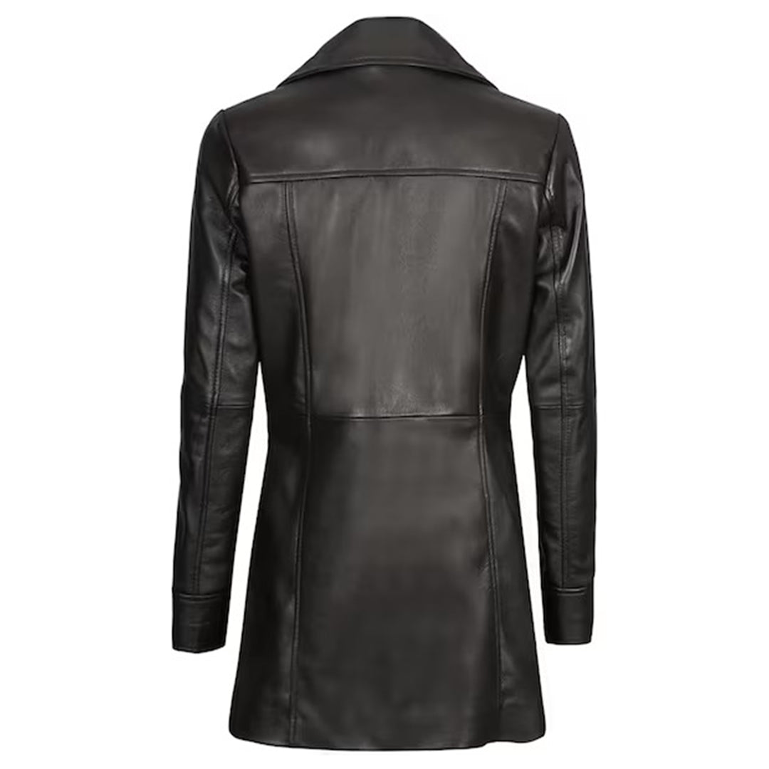 Women Leather Jacket Coat