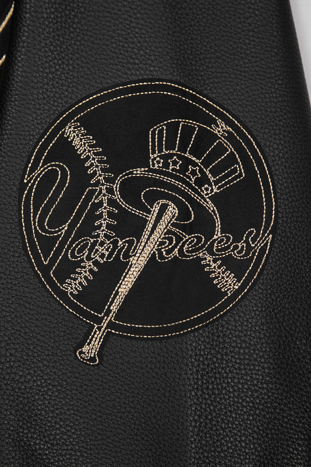 New York Yankees Varsity Jacket Men’s Black Wool Leather Sleeves Bomber Letterman