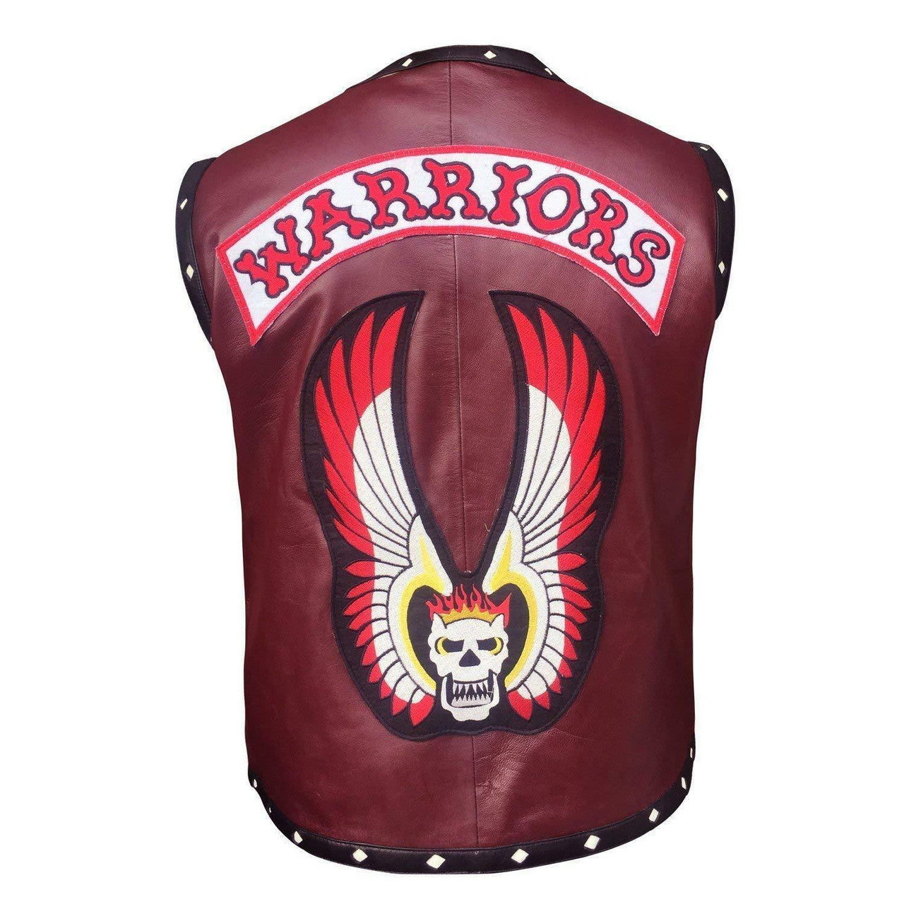 James Remar The Warriors Ajax Leather Vest