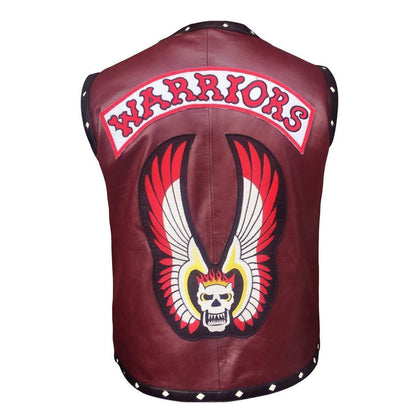 James Remar The Warriors Ajax Leather Vest