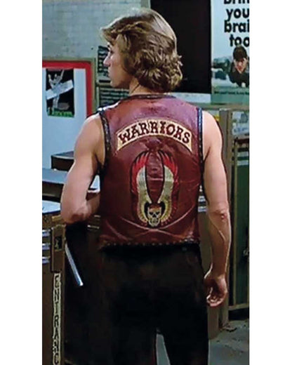 James Remar The Warriors Ajax Leather Vest